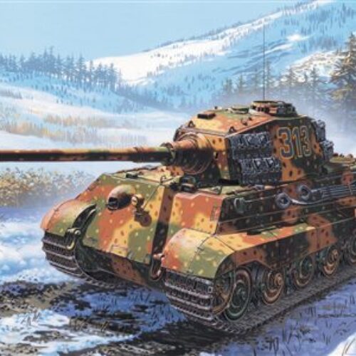 Italeri | King Tiger Sd.Kfz.182 Carro Pesante | scala 1/72 | 7004