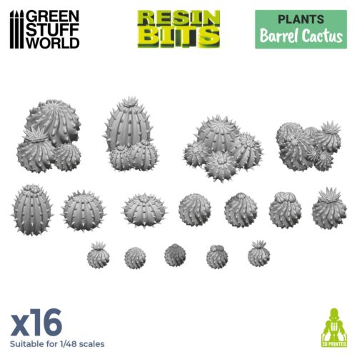 Cactus grusone scala 1:48-1:35 GREEN STUFF WORLD GSW11614