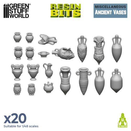 Vasi antichi scala 1:48-1:35 GREEN STUFF WORLD GSW12359