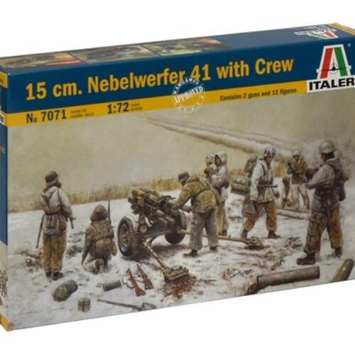 Italeri | 15 cm Nebelwerfer 41 con Equipaggio | scala 1/72 | 7071