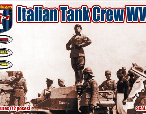 Italian Tank Crew WW2, 72066, 1:72, Orion