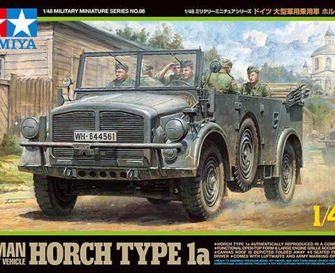 German Transport Vehicle Horch Type 1a scala 1:48 TAMIYA 32586