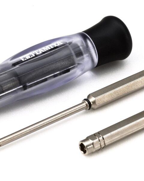 MINI 4WD (+) SCREW & NUT DRIVER SET PRO – TAMIYA 74131