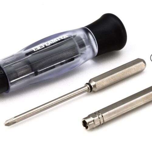 MINI 4WD (+) SCREW & NUT DRIVER SET PRO – TAMIYA 74131