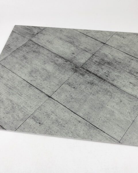 Concrete Base Rectangular Type 4, DB-48014, 1:48, Red Fox Studio