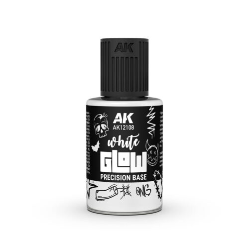 White Glow Precision Base, AK12108, AK Interactive