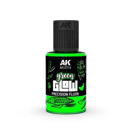 Green Glow Precision Fluor, AK12114, AK Interactive