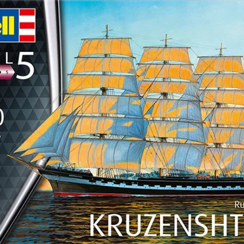 Barque Kruzenshtern, 05159, 1:200, Revell