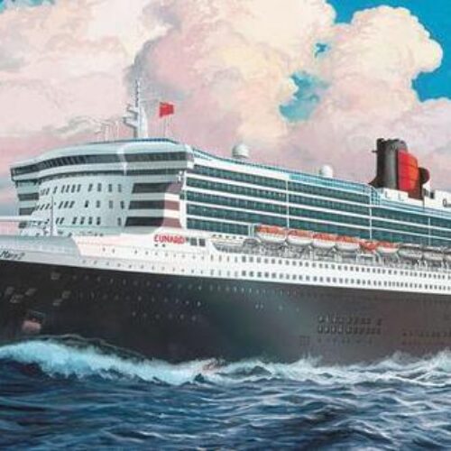 Queen Mary 2 Ocean Liner, 05808, 1:1200, Revell