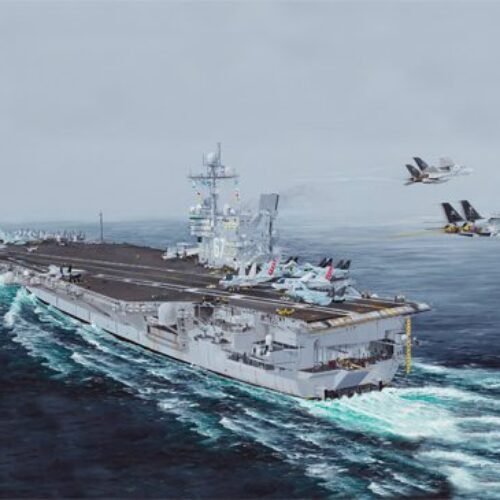 USS Kennedy CV-67, 65306, 1:350, I Love Kit