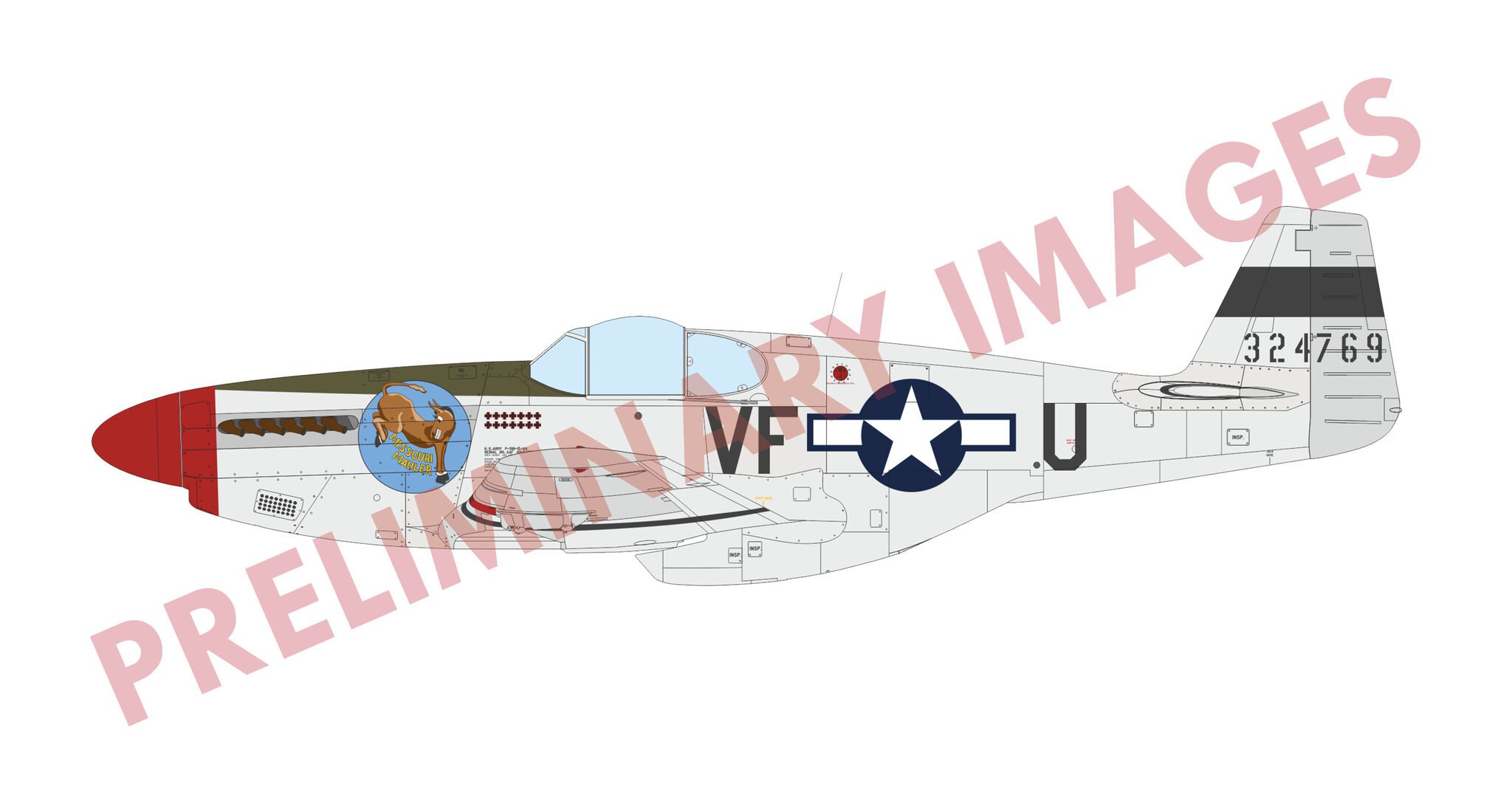 Eduard – P-51B/C Mustang Malcolm Hood – 1/48 – 84214 - immagine 4